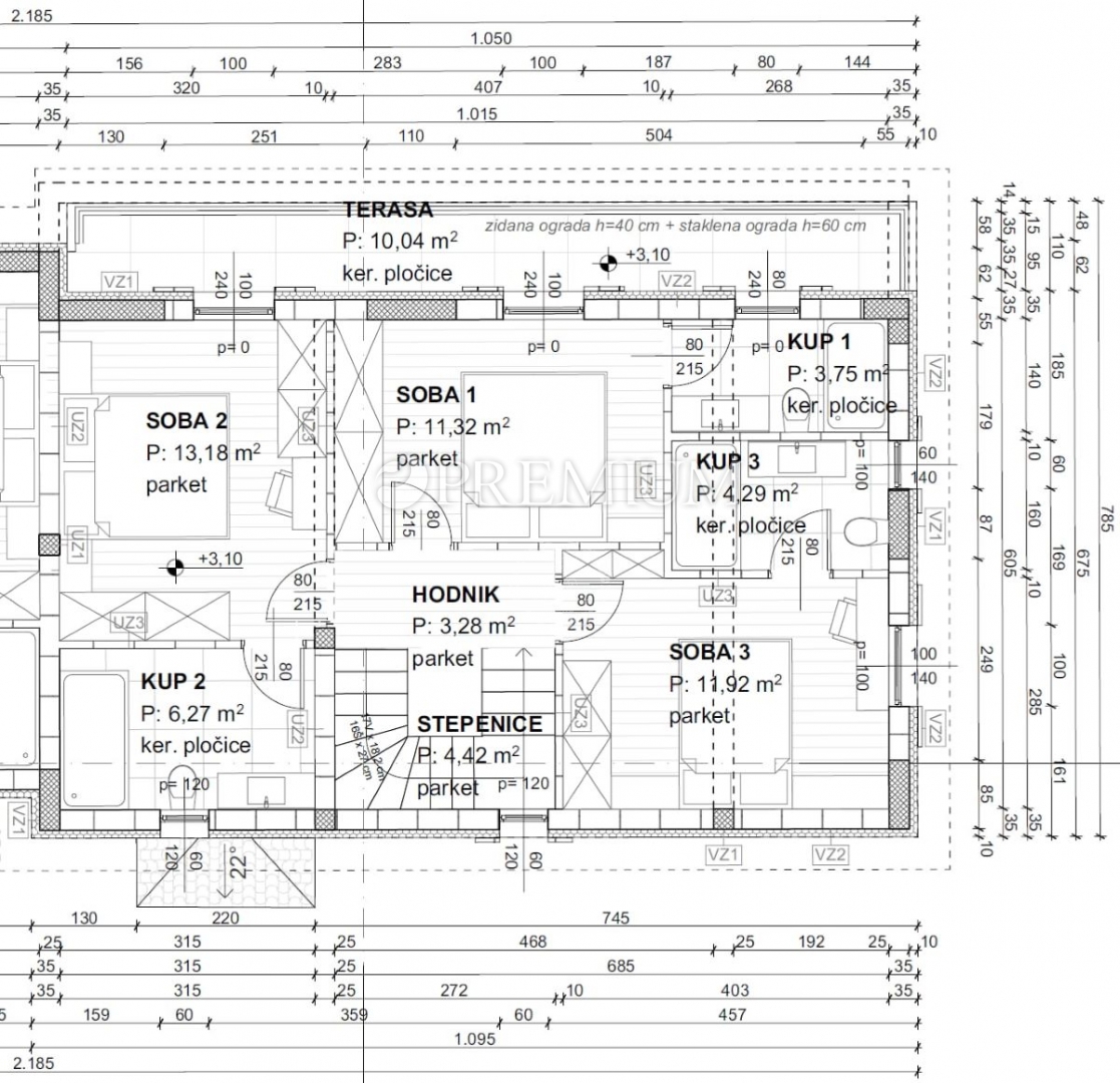 Malinska, hiša z bazenom in pogledom na morje, novogradnja!
