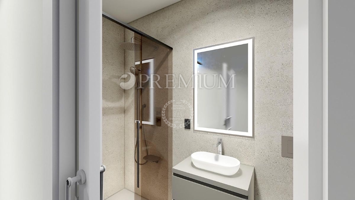 Malinska, hiša na prodaj z bazenom in pogledom na morje!