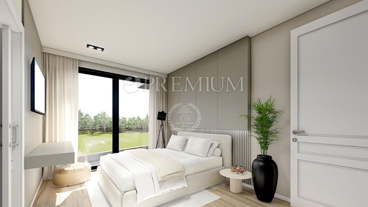 Malinska, hiša na prodaj z bazenom in pogledom na morje!