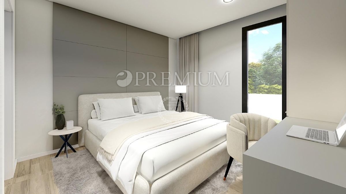 Malinska, hiša na prodaj z bazenom in pogledom na morje!