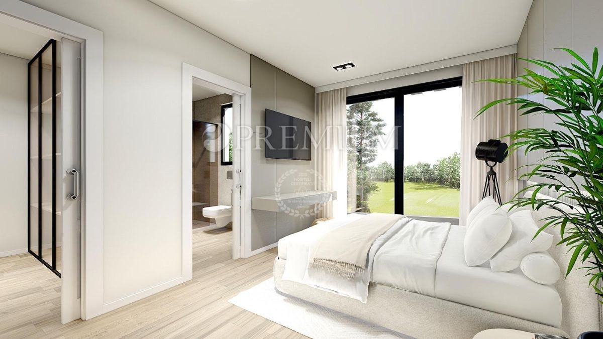 Malinska, hiša na prodaj z bazenom in pogledom na morje!