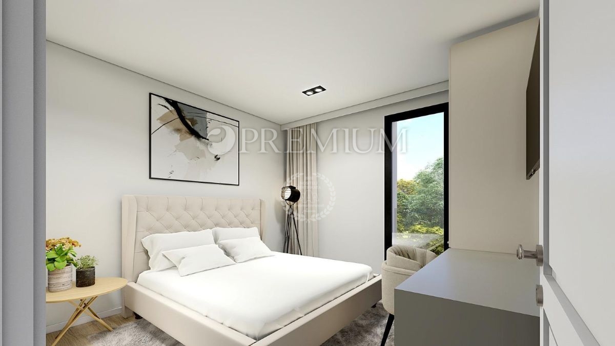 Malinska, hiša na prodaj z bazenom in pogledom na morje!