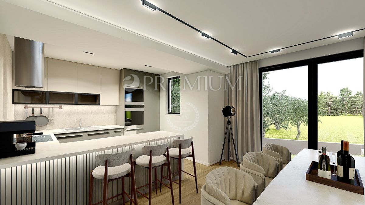 Malinska, hiša na prodaj z bazenom in pogledom na morje!