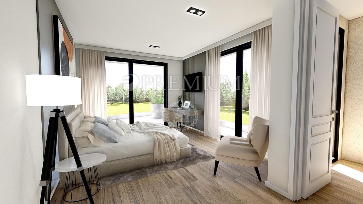 Malinska, hiša na prodaj z bazenom in pogledom na morje!