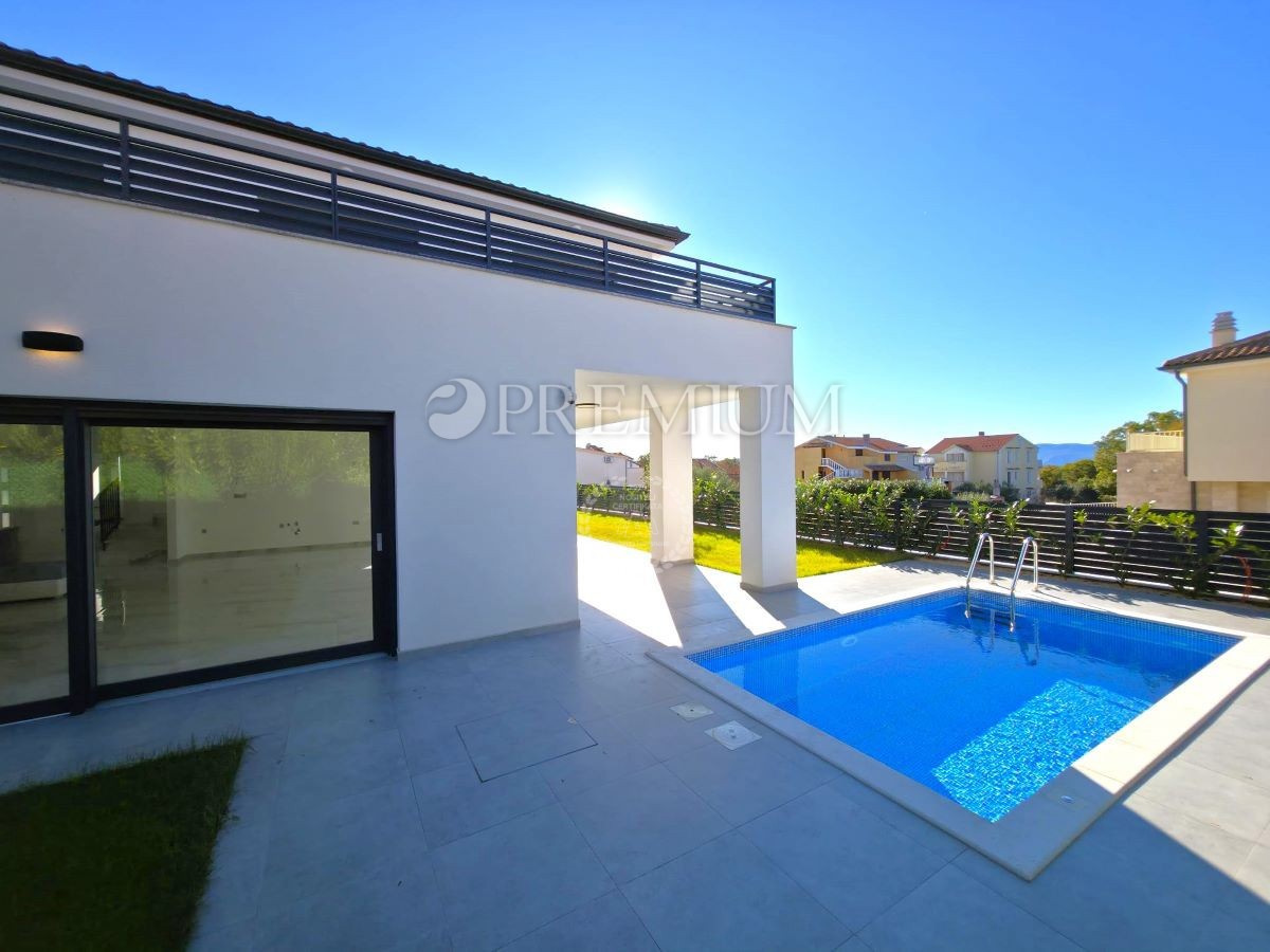 Malinska, nova družinska hiša na mirni lokaciji!