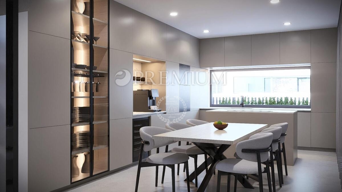 Malinska, dvojček z bazenom, novogradnja, otok Krk!