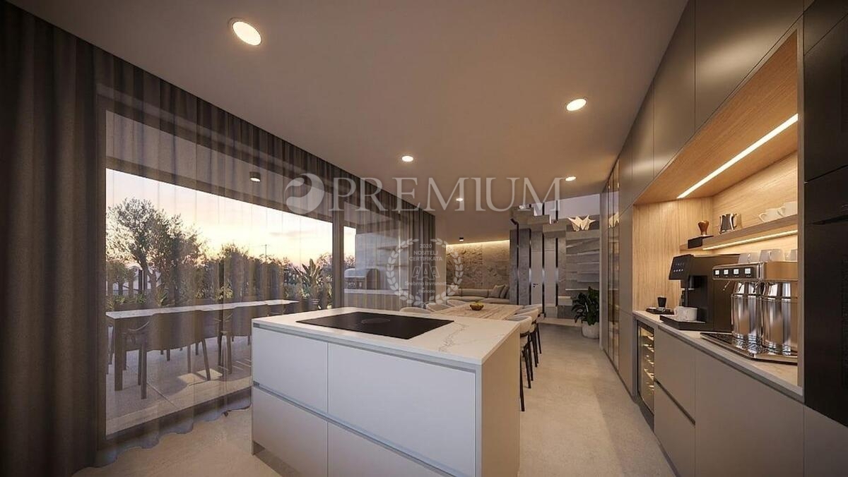 Malinska, dvojček z bazenom, novogradnja, otok Krk!