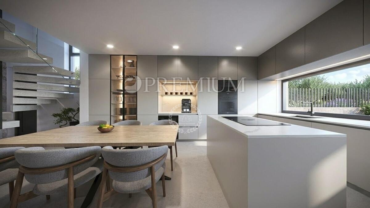 Malinska, dvojček z bazenom, novogradnja, otok Krk!