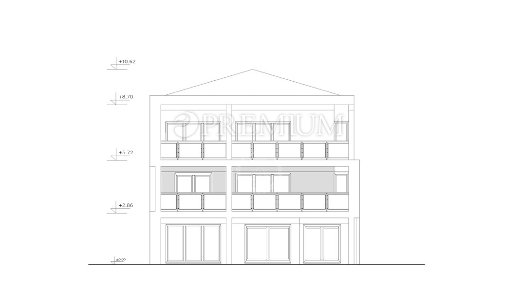Vrbnik – apartma v novogradnji z bazenom in vrtom!