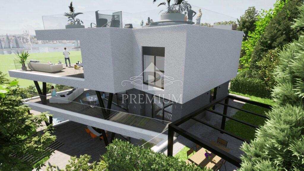 PENTHOUSE Z BAZENOM IN PARKIRIŠČEM, PANORAMSKI RAZGLED