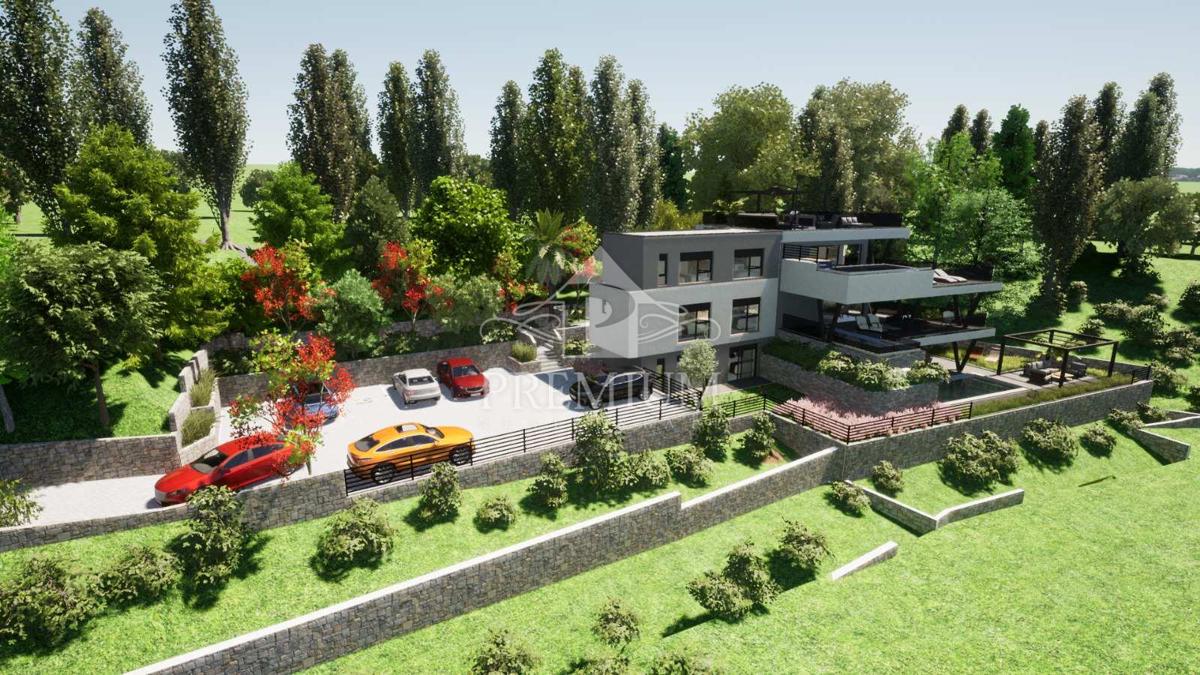 PENTHOUSE Z BAZENOM IN PARKIRIŠČEM, PANORAMSKI RAZGLED