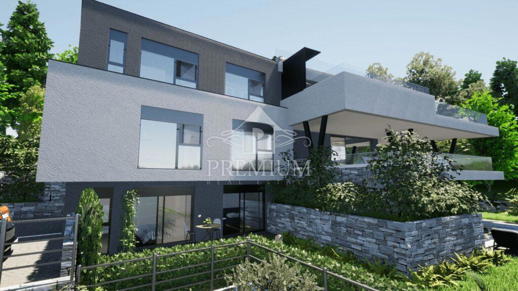 PENTHOUSE Z BAZENOM IN PARKIRIŠČEM, PANORAMSKI RAZGLED