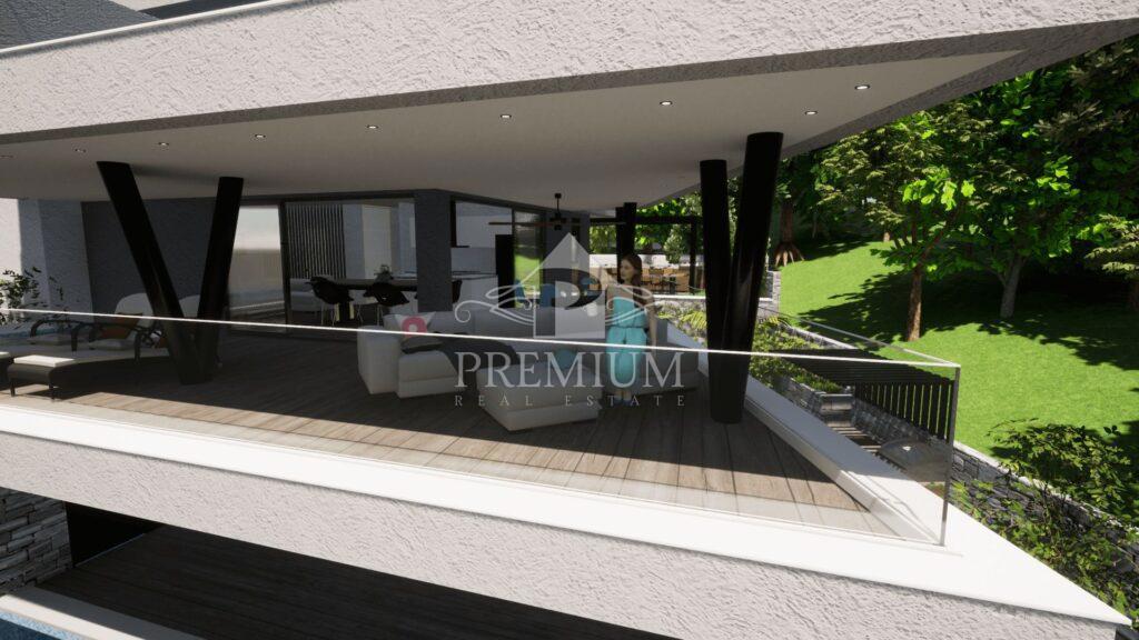 PENTHOUSE Z BAZENOM IN PARKIRIŠČEM, PANORAMSKI RAZGLED