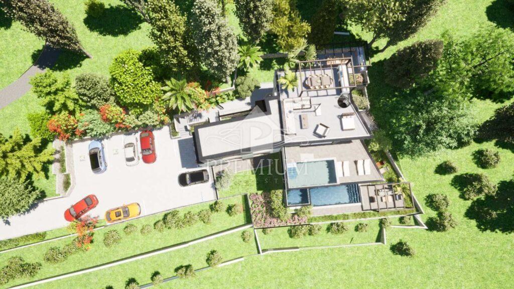 PENTHOUSE Z BAZENOM IN PARKIRIŠČEM, PANORAMSKI RAZGLED
