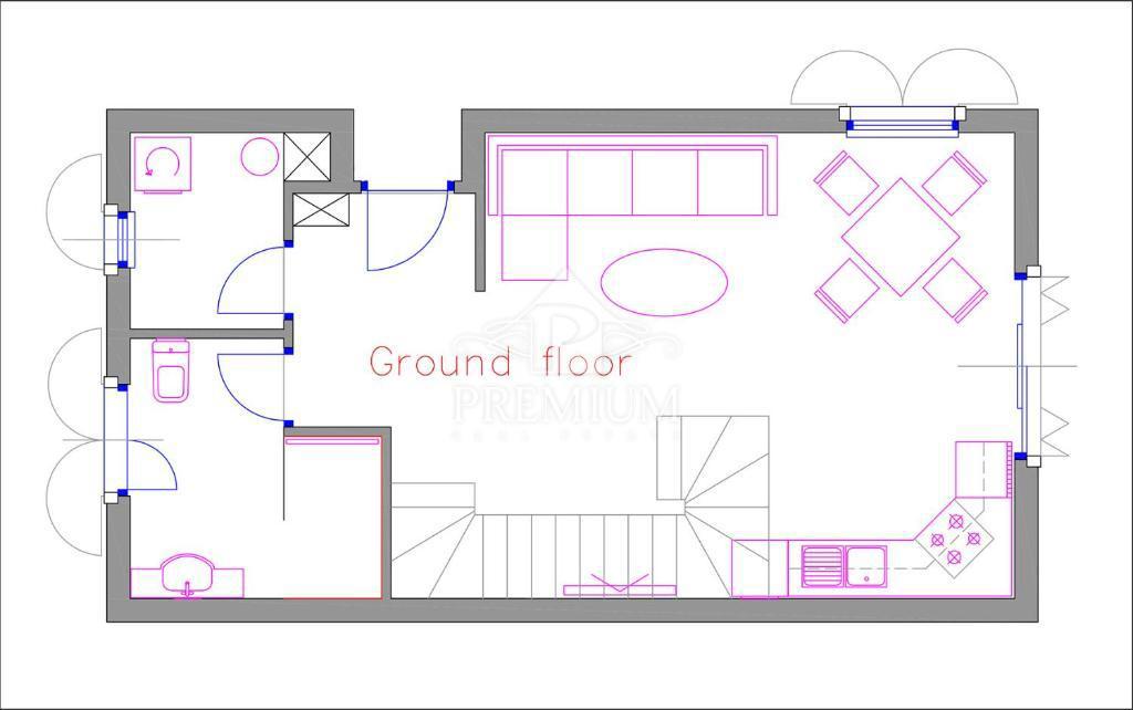 HIŠA Z BAZENOM, PRIMERNA ZA TURIZEM