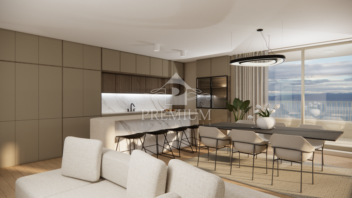 PENTHOUSE Z BAZENOM, DVIGALOM, GARAŽO, BLIŽINA MORJA