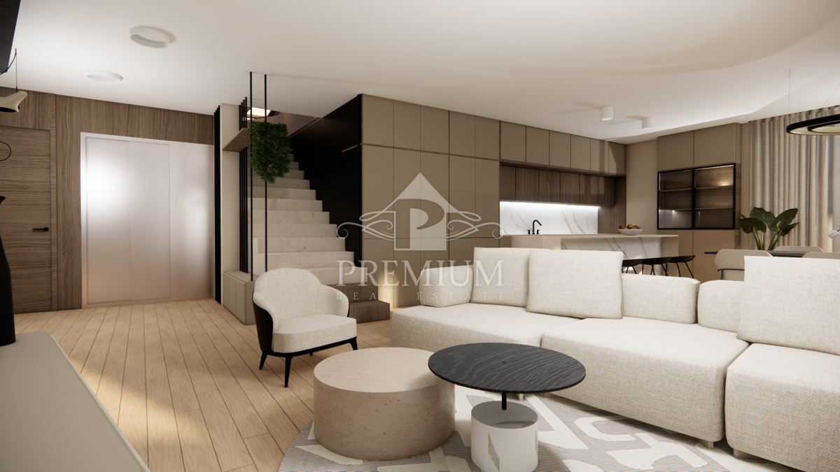 PENTHOUSE Z BAZENOM, DVIGALOM, GARAŽO, BLIŽINA MORJA