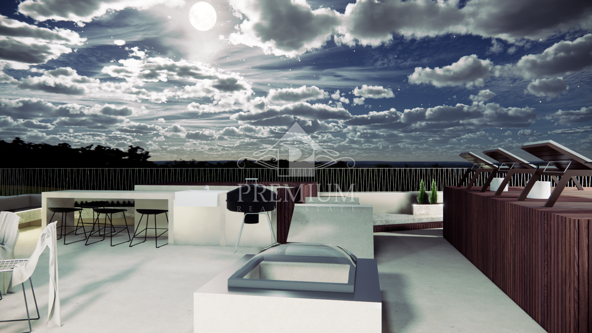 PENTHOUSE Z BAZENOM, DVIGALOM, GARAŽO, BLIŽINA MORJA