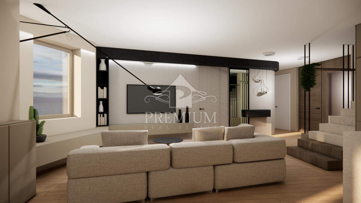 PENTHOUSE Z BAZENOM, DVIGALOM, GARAŽO, BLIŽINA MORJA