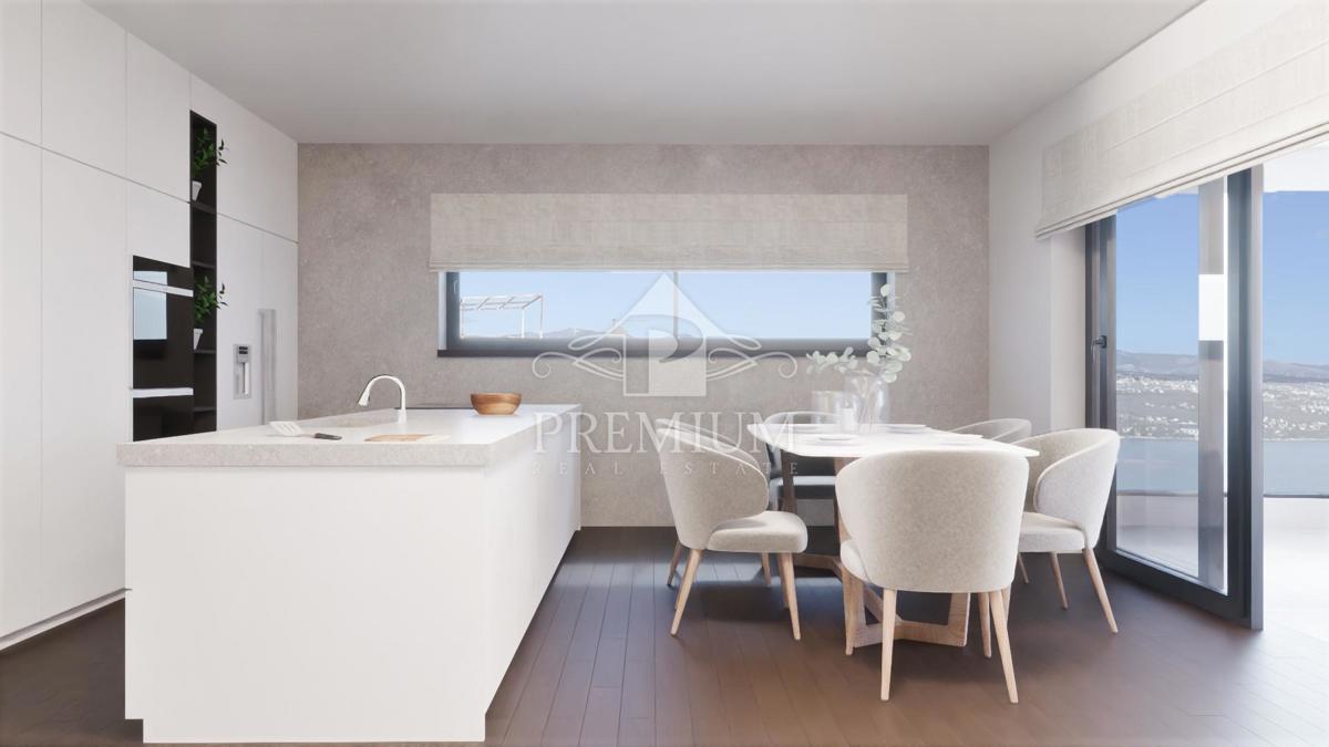 LUX PENTHOUSE V NOVOGRADNJI, BLIŽINA CENTRA, RAZGLED!