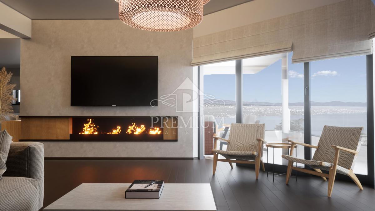 LUX PENTHOUSE V NOVOGRADNJI, BLIŽINA CENTRA, RAZGLED!