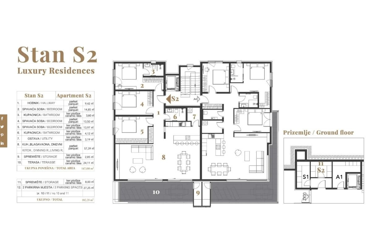 Apartma, prodaja, Opatija, Hrvatska, 147 m2, 0 EUR