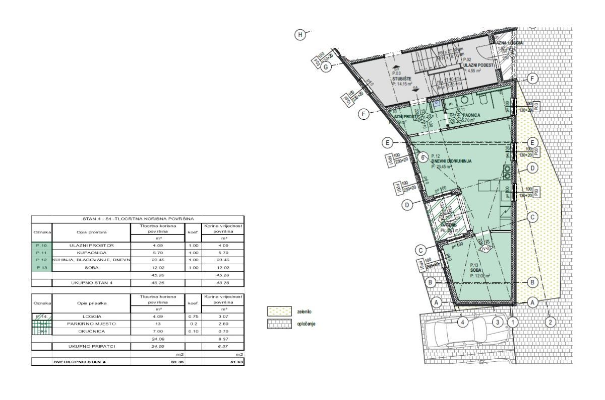 Apartma, prodaja, Omišalj, Hrvatska, 69 m2, 220.000,00 EUR