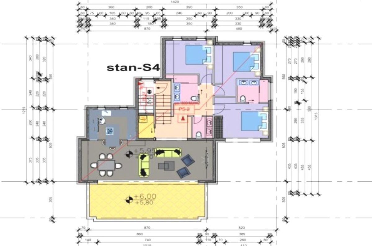Apartma, prodaja, Mesto Krk, Hrvatska, 150 m2, 880.000,00 EUR