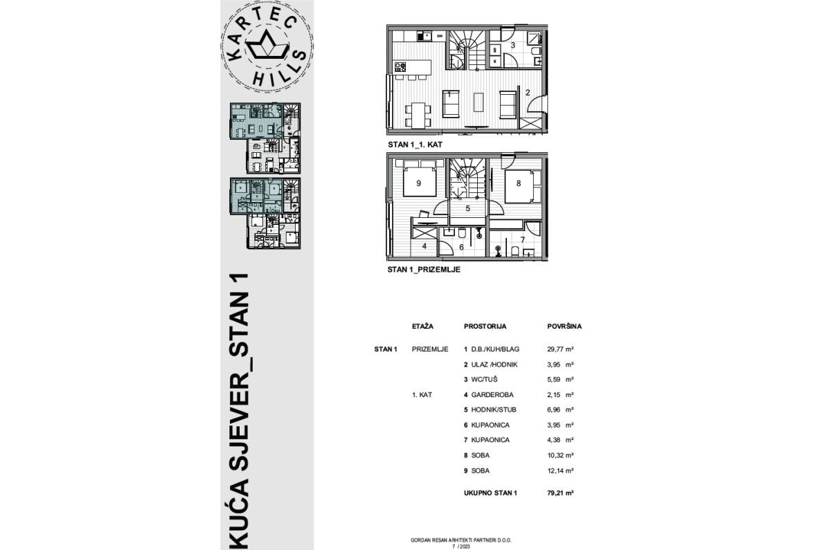 Apartma, prodaja, Mesto Krk, Hrvatska, 79 m2, 515.000,00 EUR