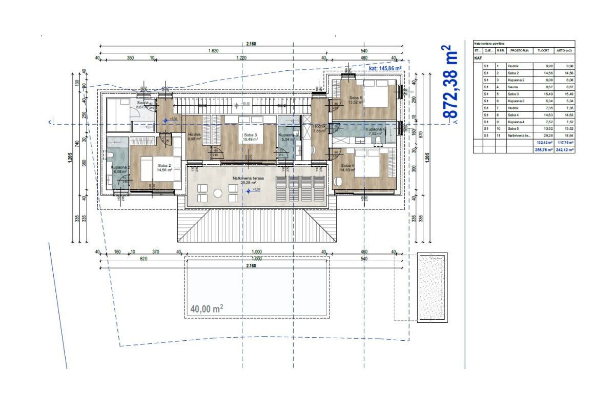 Gradbeno zemlji&#353;&#263;e, prodaja, Mesto Krk, Hrvatska, 887 m2, 350.000,00 EUR