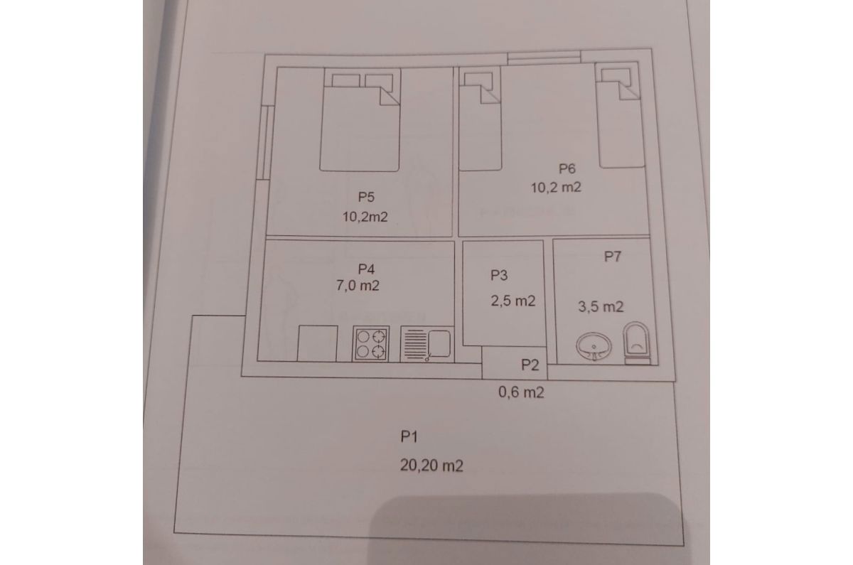 Hi&#353;a, prodaja, Uvala Soline, Hrvatska, 59 m2, 265.000,00 EUR