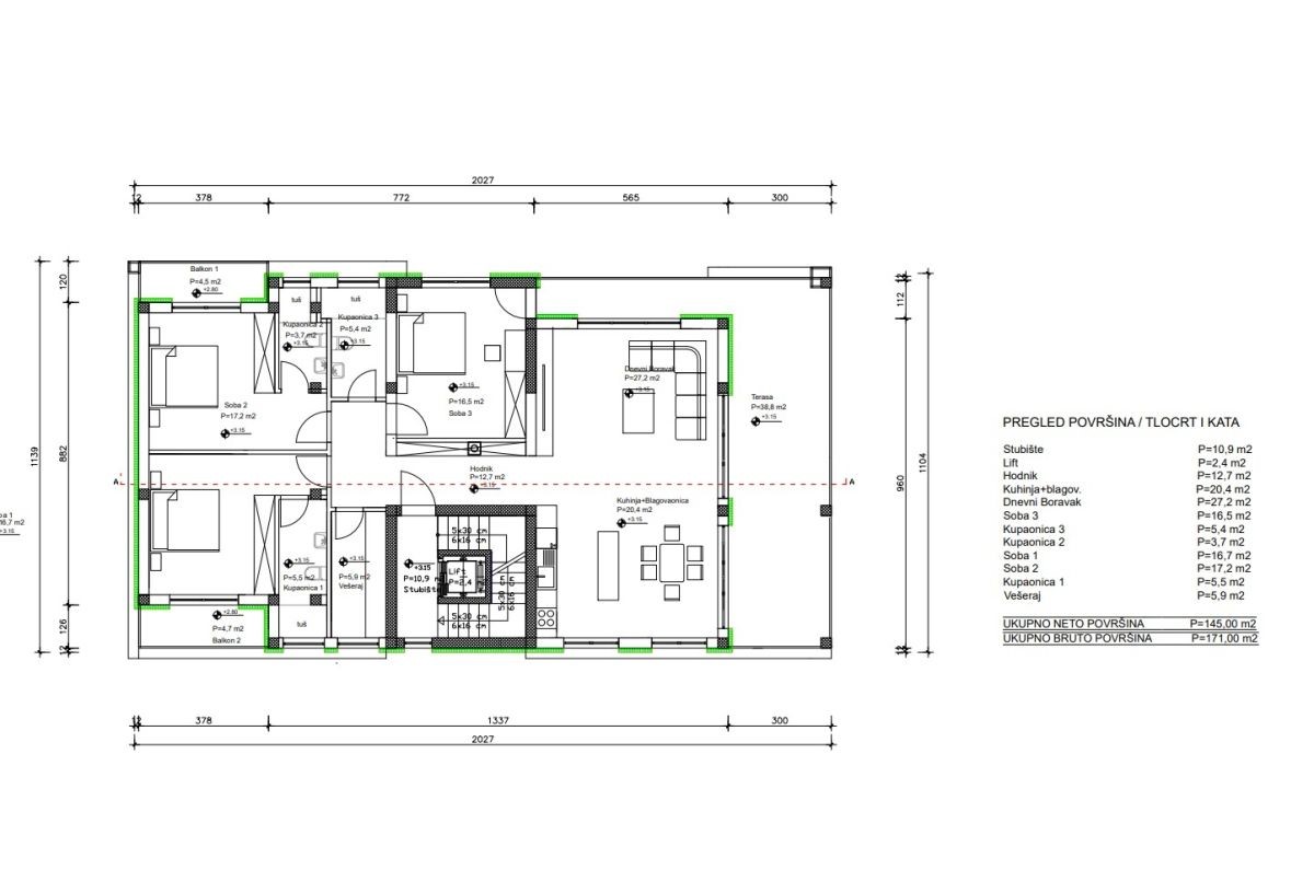 Apartma, prodaja, Vrbnik, Hrvatska, 145 m2, 590.000,00 EUR
