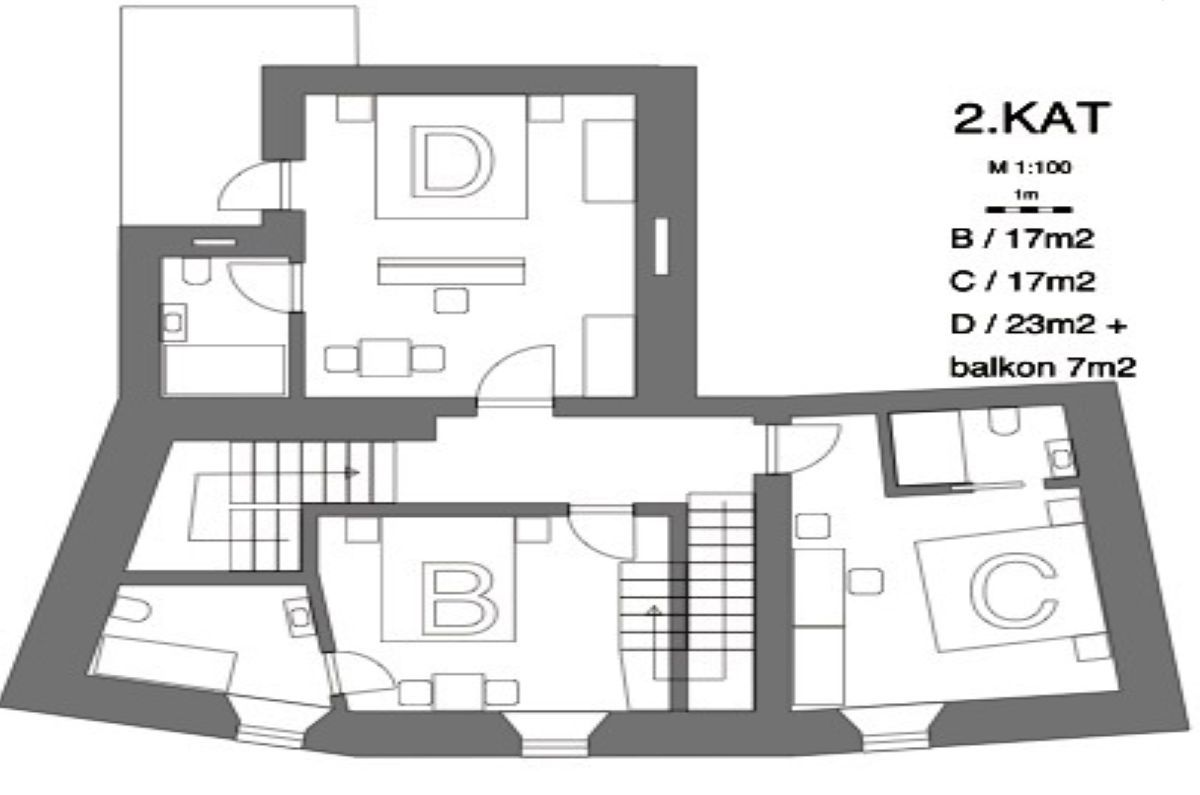 Hotel, prodaja, Mesto Krk, Hrvatska, 180 m2, 899.000,00 EUR