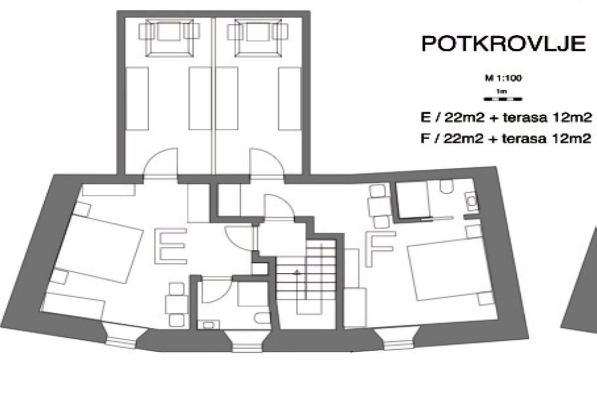 Hotel, prodaja, Mesto Krk, Hrvatska, 180 m2, 899.000,00 EUR