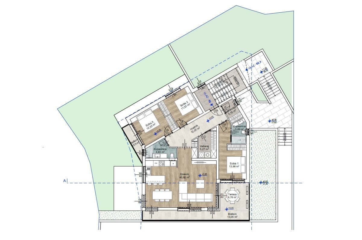 Apartma, prodaja, Mesto Krk, Hrvatska, 134 m2, 730.000,00 EUR