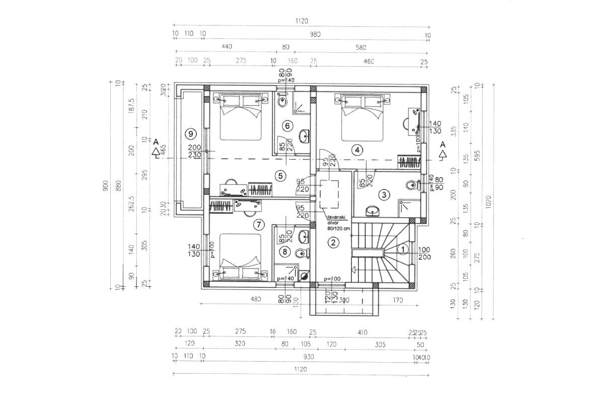 Hi&#353;a, prodaja, Dobrinj, Hrvatska, 149 m2, 650.000,00 EUR
