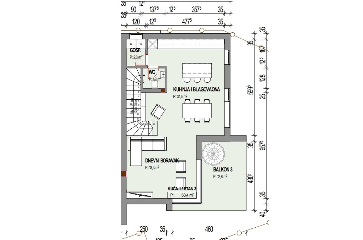 Apartma, prodaja, Opatija, Hrvatska, 147 m2, 666.000,00 EUR