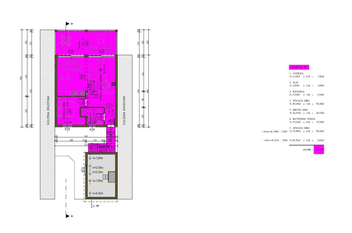 Apartma, prodaja, Omišalj, Hrvatska, 99 m2, 400.000,00 EUR