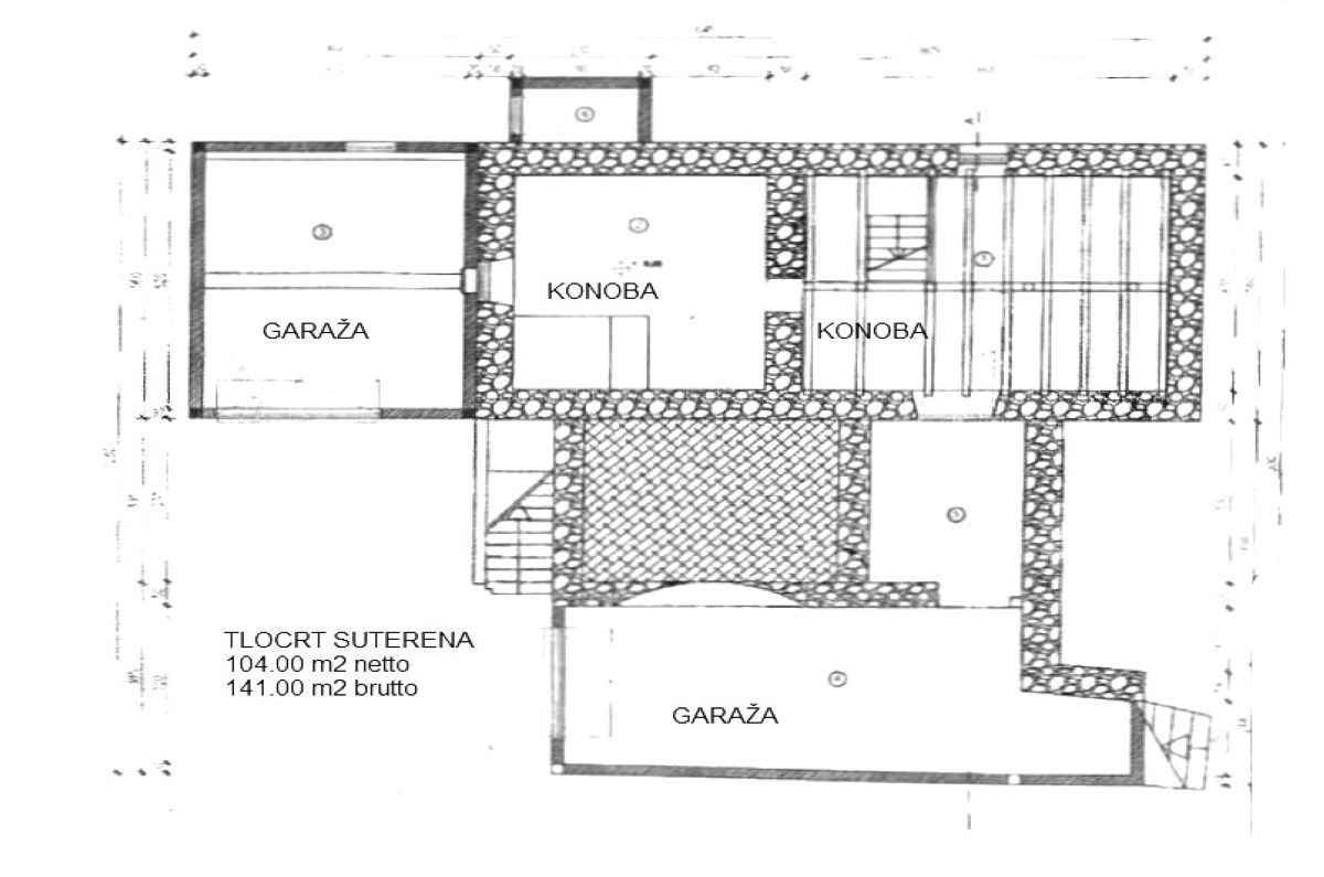 Stara kamnita hi&#353;a, prodaja, Mesto Krk, Hrvatska, 330 m2, 450.000,00 EUR