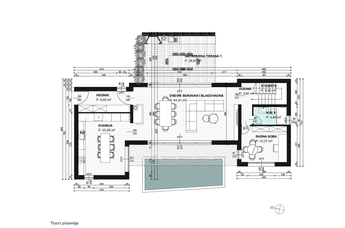 Gradbeno zemlji&#353;&#263;e, prodaja, Vrbnik, Hrvatska, 484 m2, 88.000,00 EUR