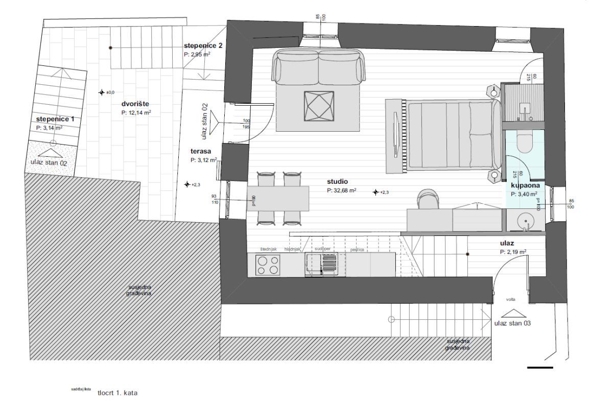 Stara kamnita hi&#353;a, prodaja, Mesto Krk, Hrvatska, 155 m2, 400.000,00 EUR