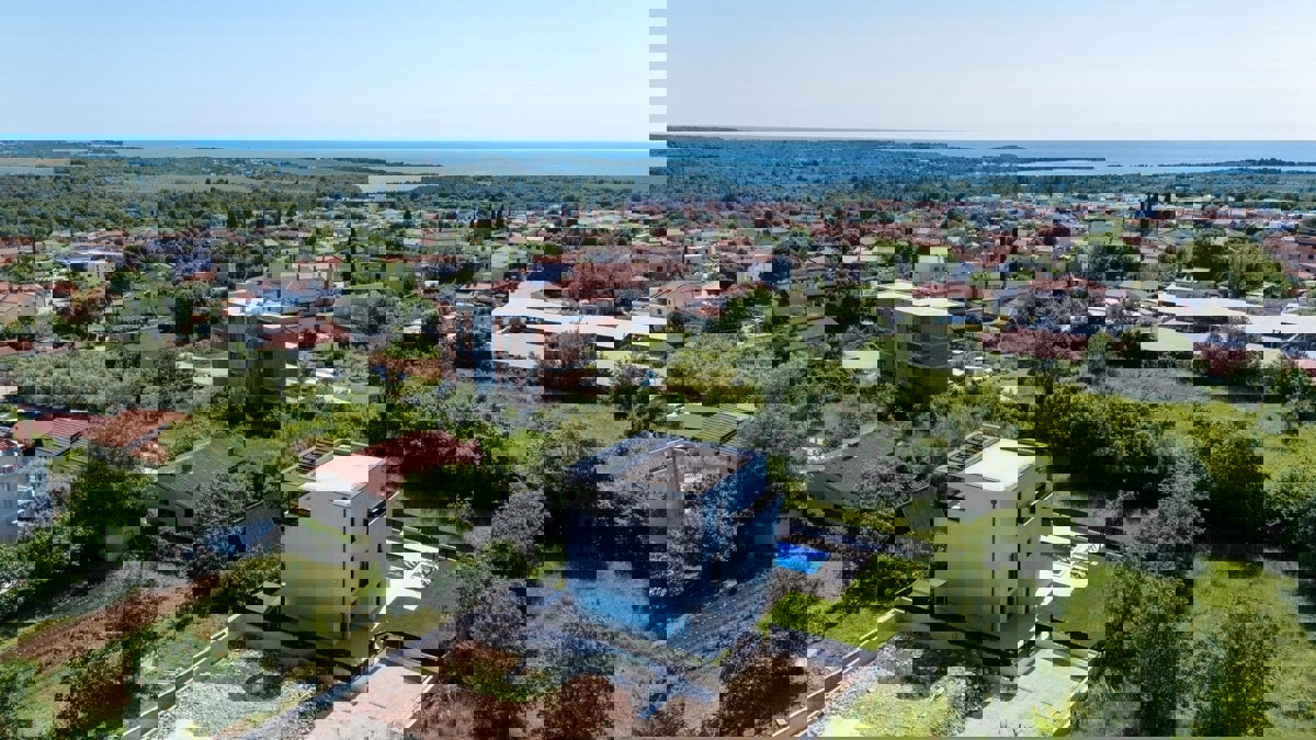EKSKLUZIVA  -VABRIGA-  MODERNE VILE S ČUDOVITIM POGLEDOM NA MORJE