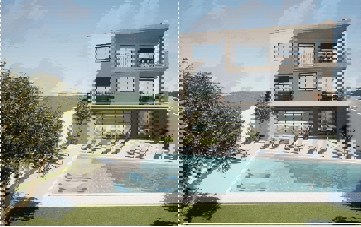 TAR- GR ADBENO ZEMLJIŠČE S POGLEDOM NA MORJE Z GRADBENIM DOVOLJENJEM