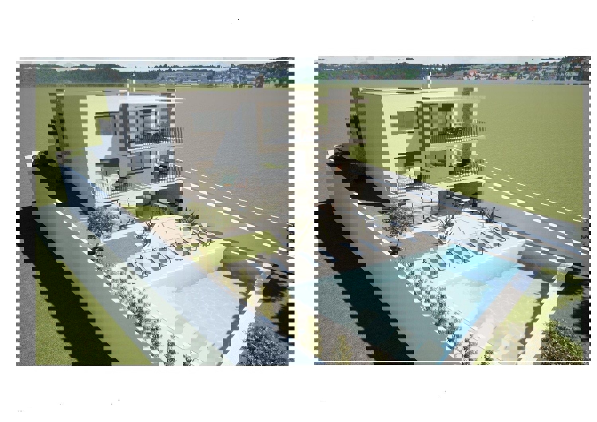 TAR- GR ADBENO ZEMLJIŠČE S POGLEDOM NA MORJE Z GRADBENIM DOVOLJENJEM