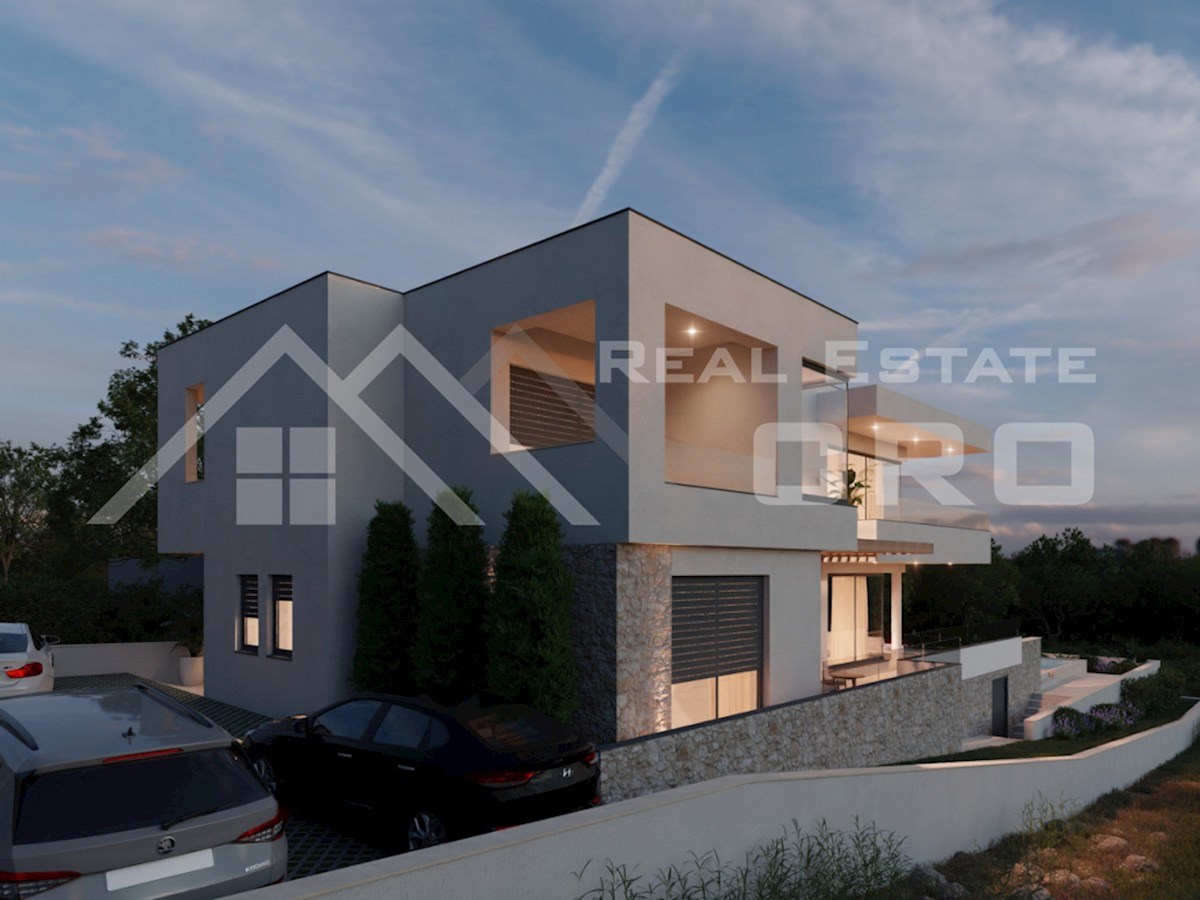 Nepremičnine Primošten - Elegantna in prostorna vila s panoramskim razgledom, v mirnem okolju, prodamo