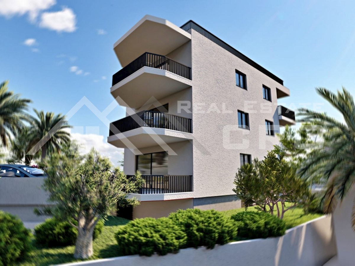 Nepremičnine Čiovo – Penthouse s strešno teraso v novogradnji z garažo, naprodaj