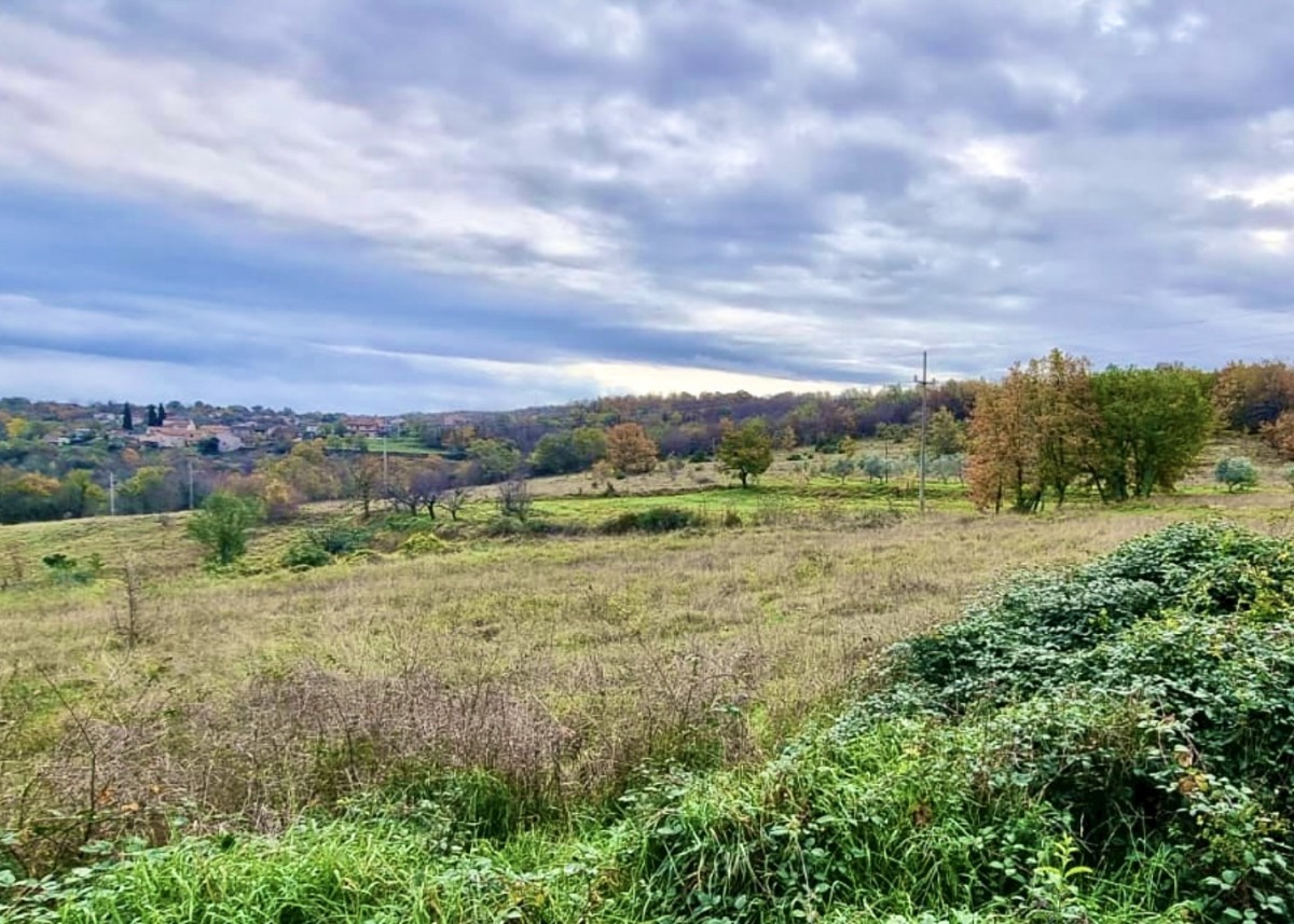 Zazidljivo zemljišče 857 m2 v centru Istre, za gradnjo vile z bazenom, Karojba, Istra