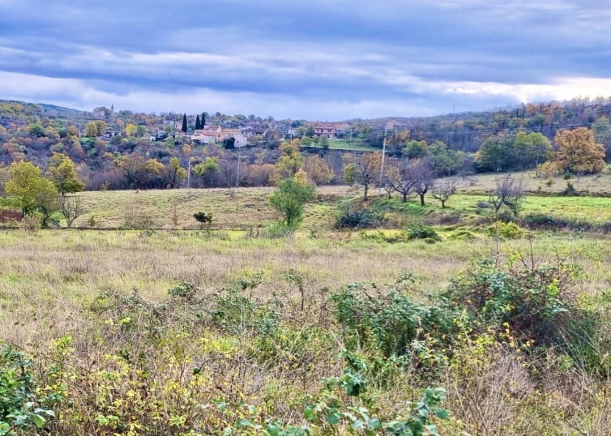 Zazidljivo zemljišče 857 m2 v centru Istre, za gradnjo vile z bazenom, Karojba, Istra