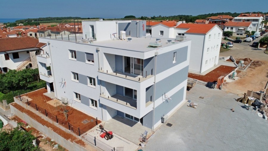 Penthouse s strešno teraso 51.59 m2, Novigrad, Istra