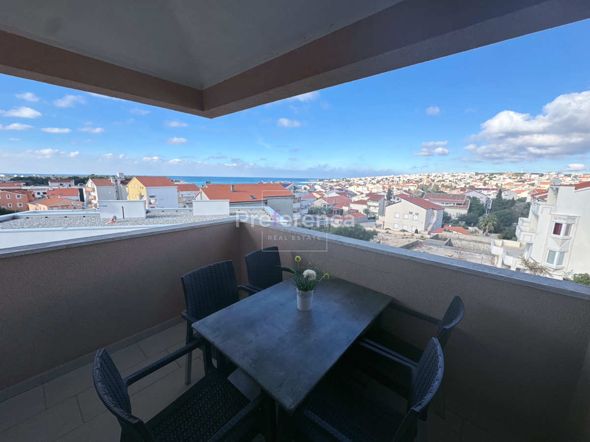 Novalja, mirna lokacija – dvosobno stanovanje v 2. nadstropju